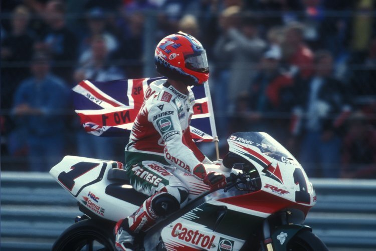 Die "1" des Weltmeisters nahm Foggy 1996 von Ducati mit zu Honda – und siegte in Assen