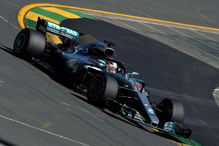 Lewis Hamilton: Sein Mercedes hat am meisten Dampf
