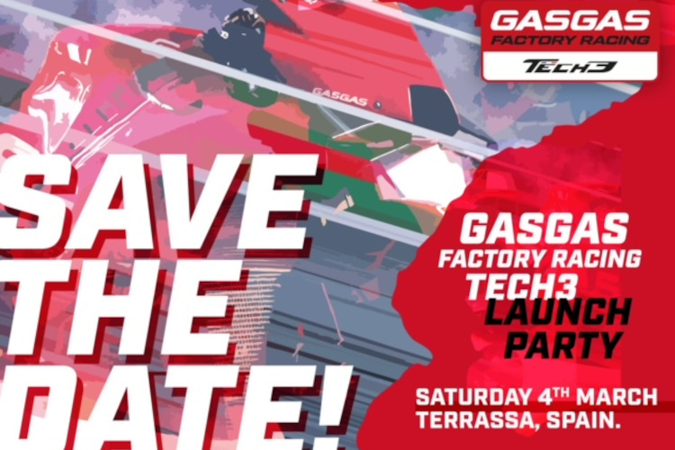 Tech3 GASGAS hat Spanien als Präsentationsort gewählt