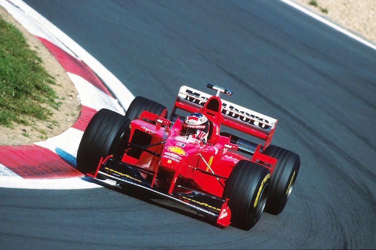 Michael Schumacher im Ferrari F300
