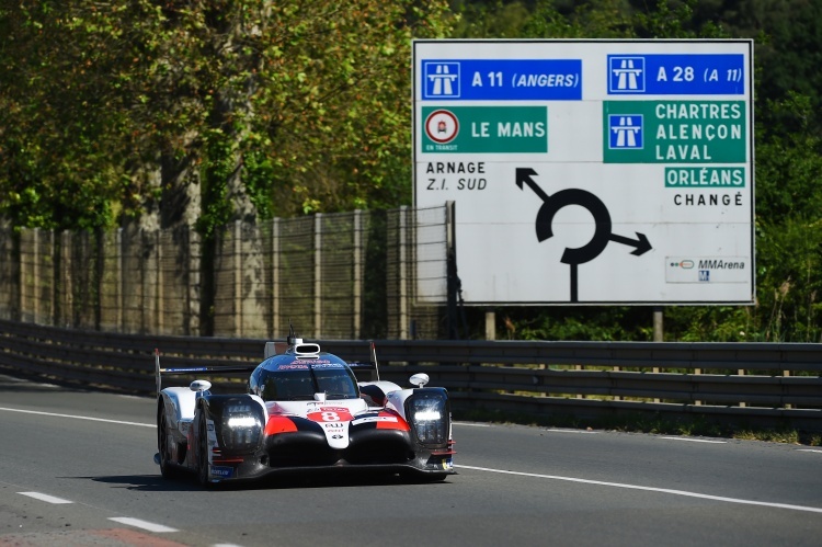 2019 gewann der Toyota TS050 Hybrid die 24h von Le Mans