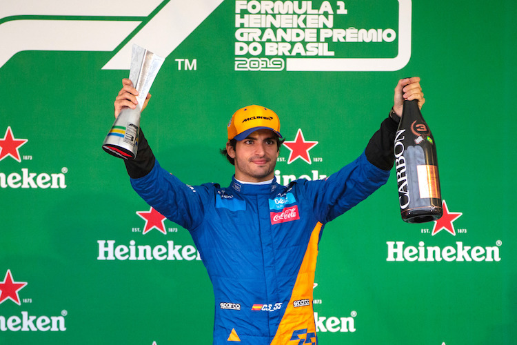 Carlos Sainz nach dem Brasilien-GP 2019