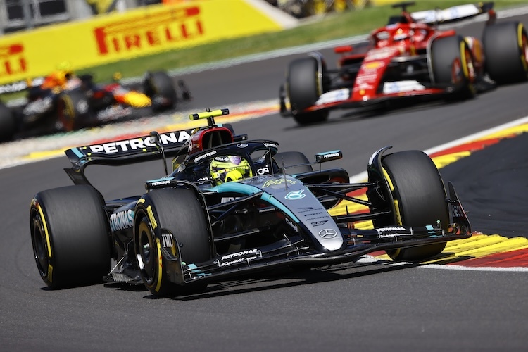 Lewis Hamilton fuhr ein starkes Rennen