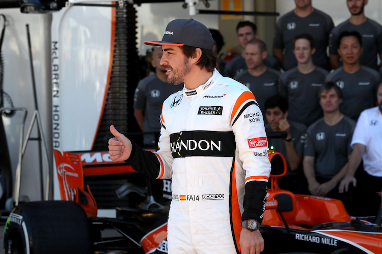 Fernando Alonso freut sich bereits jetzt auf sein Daytona-Gastspiel und die F1-Saison 2018