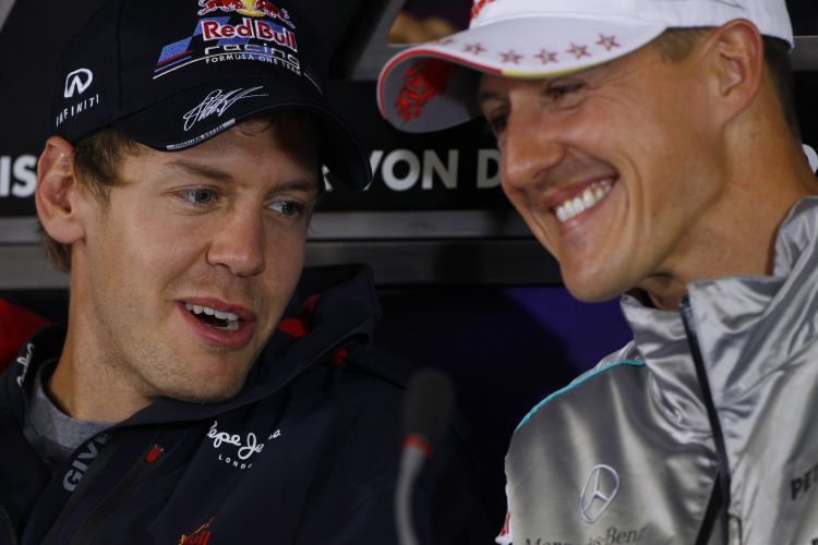Dream-Team: Vettel und Schumi
