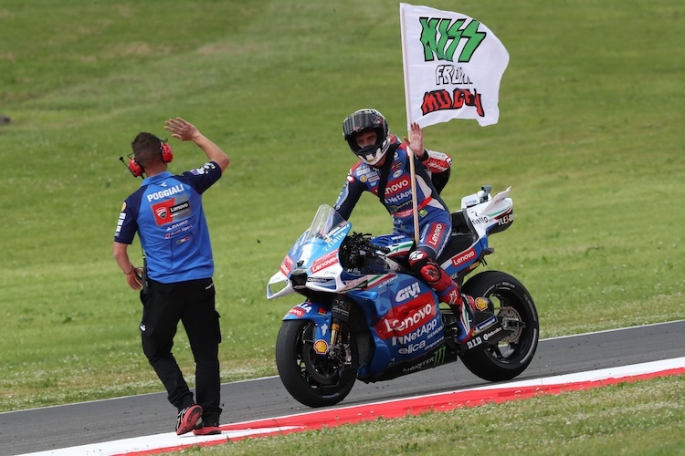 Blauer Bagnaia: 2024 führte in Mugello kein Weg an der Nummer 1 vorbei
