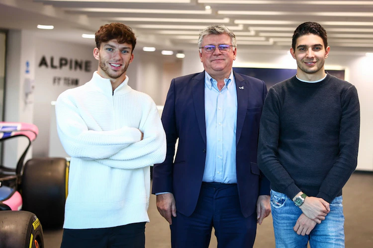 Romain Grosjean findet: Alpine-Teamchef Otmar Szafnauer muss Pierre Gasly (l.) und Esteban Ocon im Auge behalten