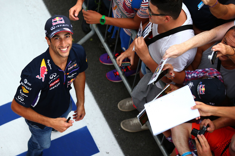 Daniel Ricciardo ist Optimist