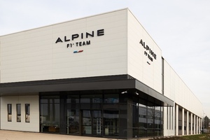 Die Fabrik von Alpine F1)
