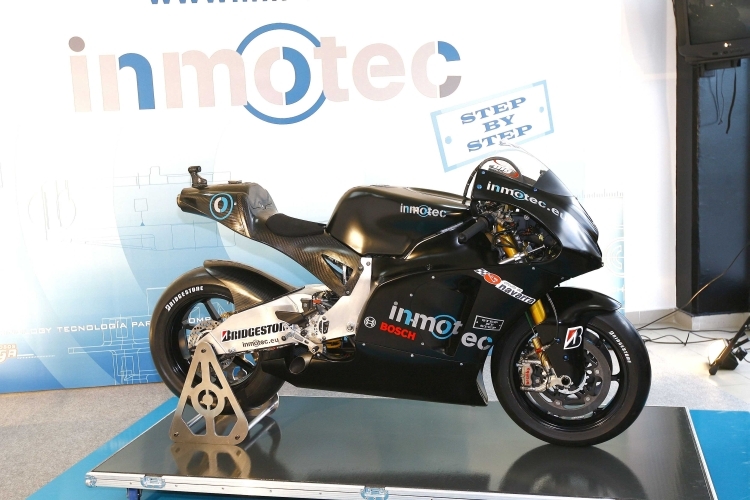 Das Inmotec-Bike mit 800-ccm-V4-Motor