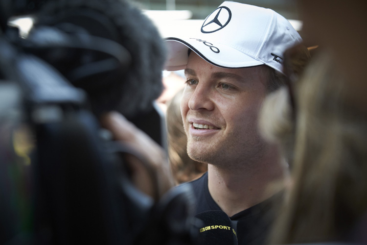 Nico Rosberg darf zufrieden sein