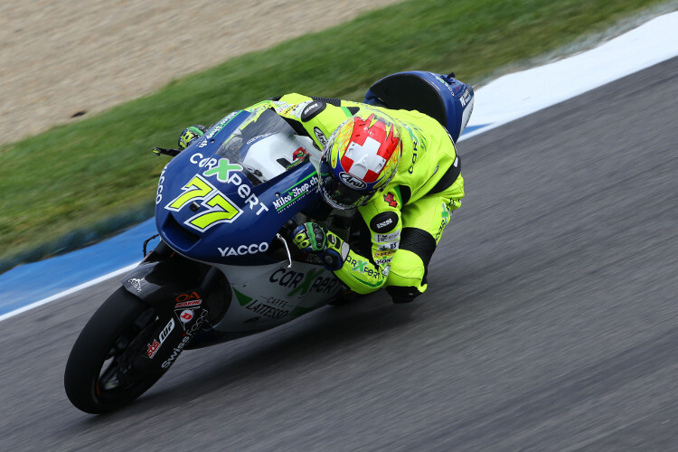 Dominique Aegerter in Indy