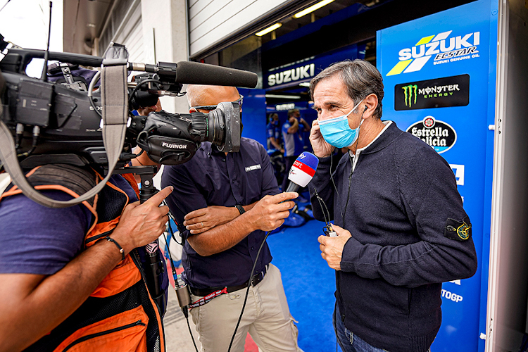 Davide Brivio im MotoGP-Paddock von Spielberg