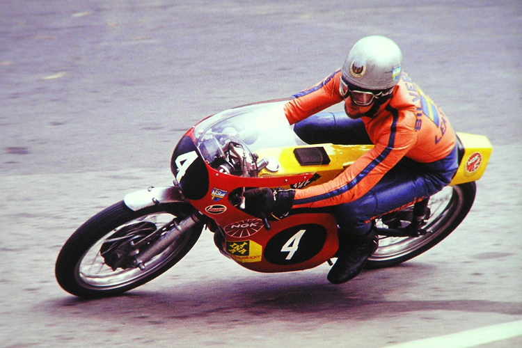 Börje Jansson 1972 auf dem Sachsenring
