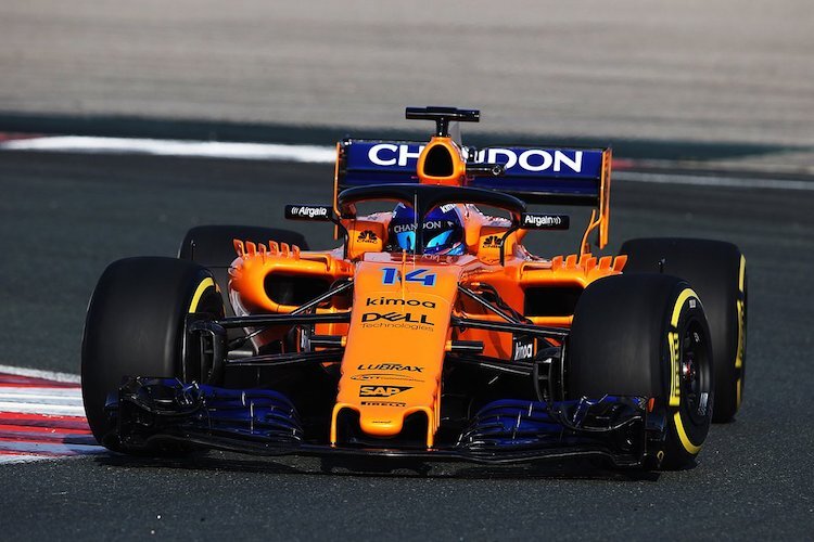 Fernando Alonso im McLaren-Renault
