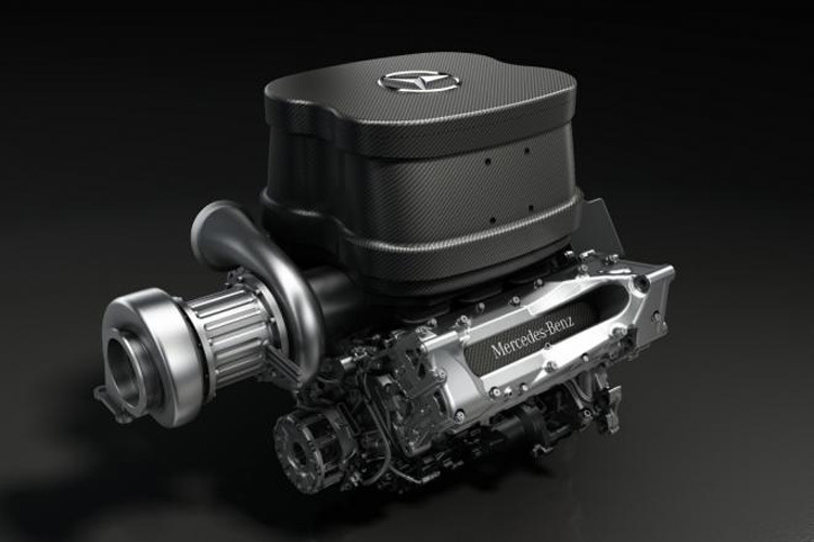 Die 2014er Antriebs-Einheit von Mercedes