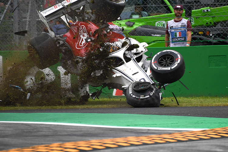 Crash von Marcus Ericsson