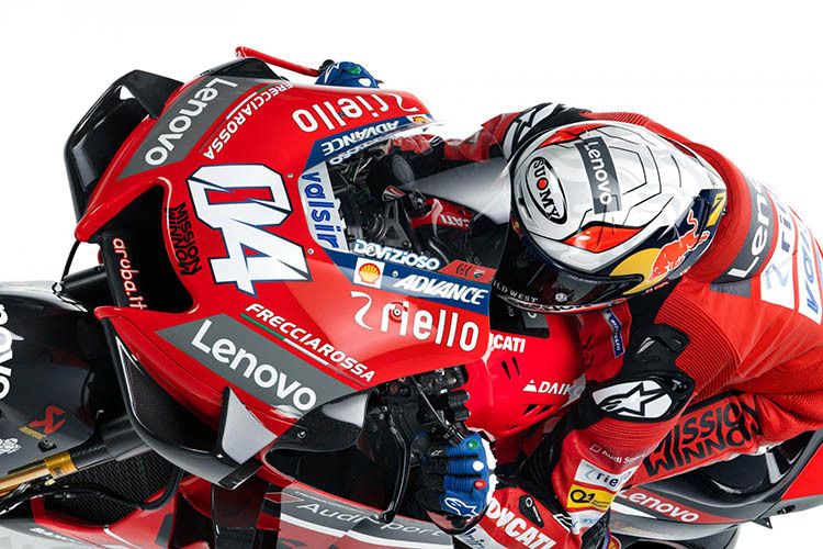Andrea Dovizioso wirbt bereits für Red Bull