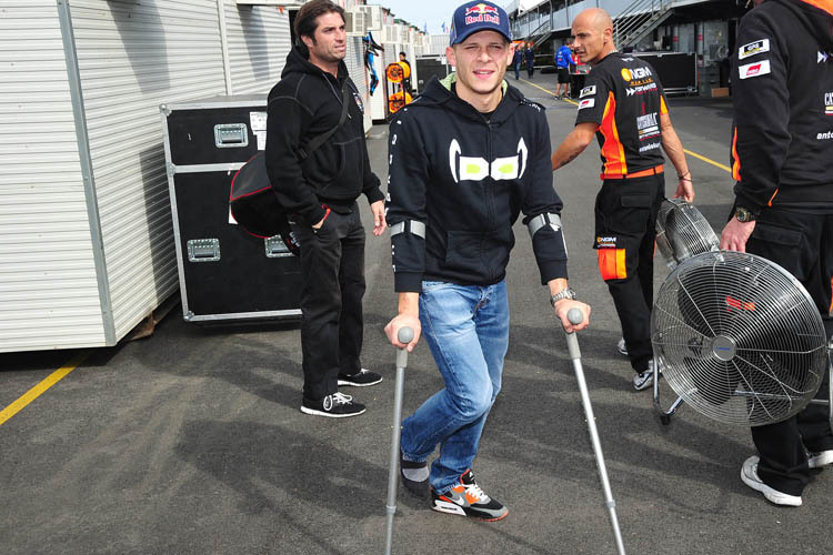 Australien-GP 2013: Stefan Bradl am Mittwoch im Paddock