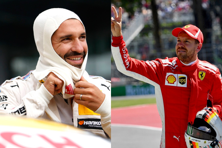 Neue Lockerheit: Timo Glock und Sebastian Vettel