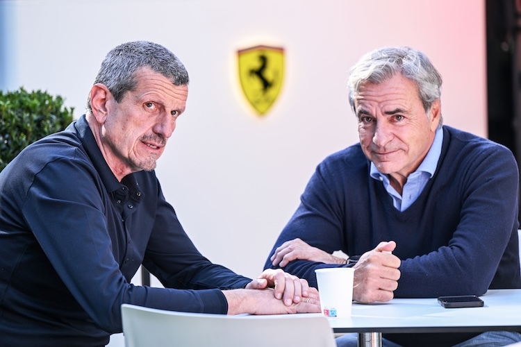 Günther Steiner und Carlos Sainz senior