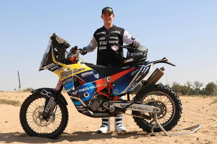 Justin Gerlach hat sich seriös auf die Rallye Dakar 2025 vorbereitet