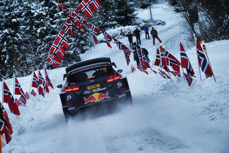 Die Rallye Schweden war in Norwegen willkommen