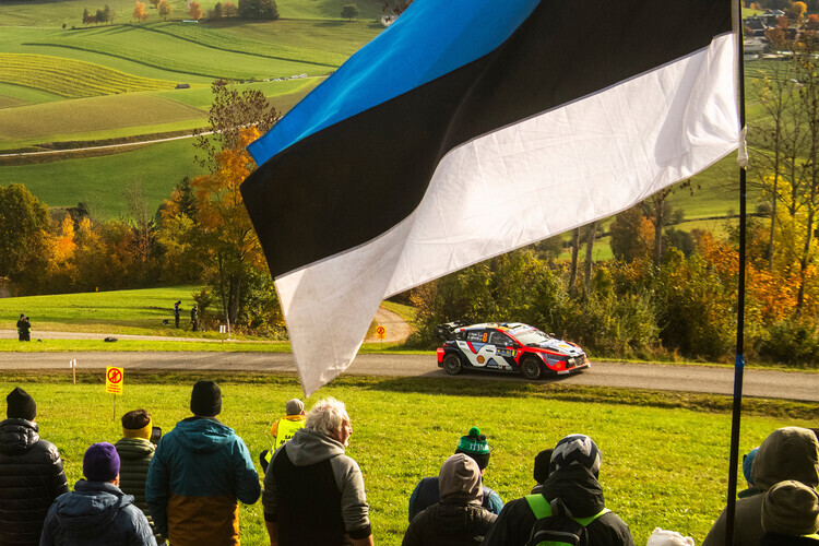 Ott Tänak fuhr bei der Mitteleuroparallye auf Platz drei und hat noch rechnerische Chancen auf den WM-Titel