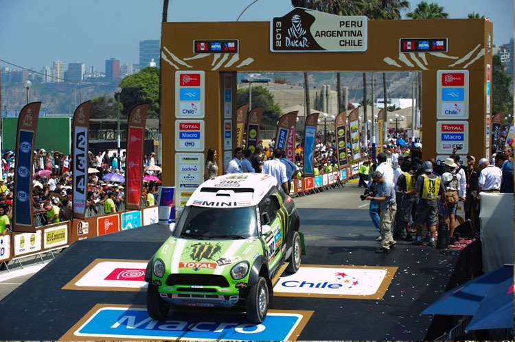 Wird sich im Januar 2016 nicht wiederholen – Start in der peruanischen Hauptstadt Lima (hier bei der Rallye Dakar 2013)