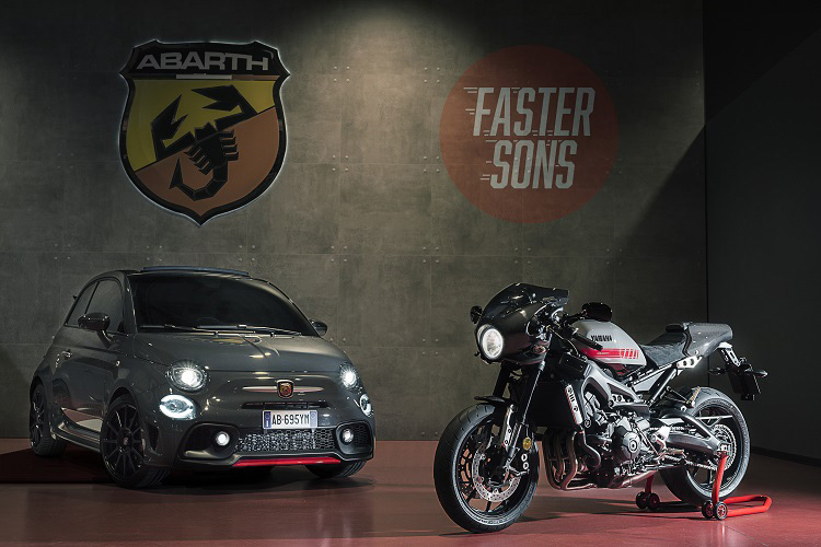 Nach gemeinsamen Projekten seit 2007 arbeiteten Abarth und Yamaha erstmals eng zusammen bei der Herstellung der XSR 900 Abarth 