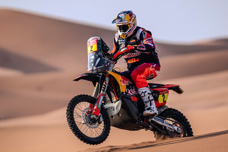 Toby Price liegt in der Dakar-Gesamtwertung auf Platz 8