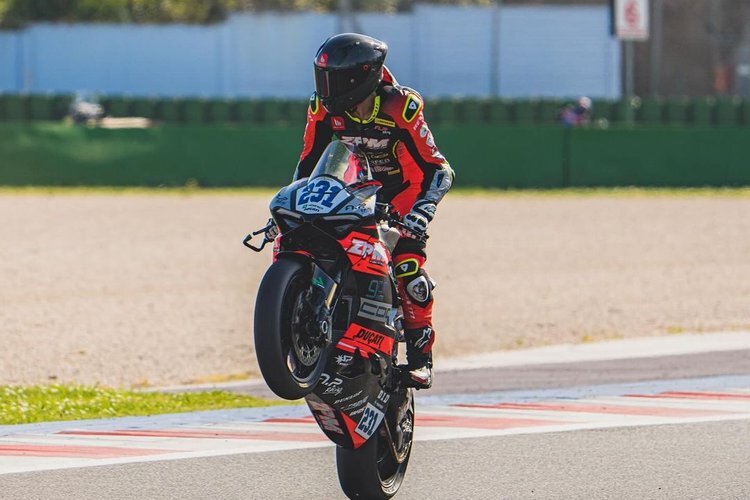 Alessandro Sciarretta geht strärker in sein zweites Supersport-Jahr mit Ducati