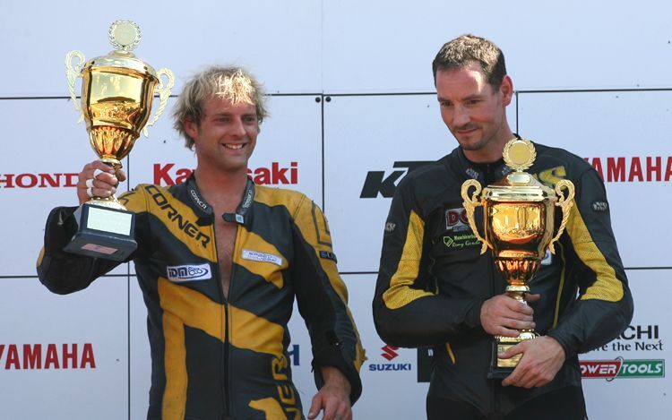 Markus Schlosser (re.) startet 2010 mit Thomas Hofer.