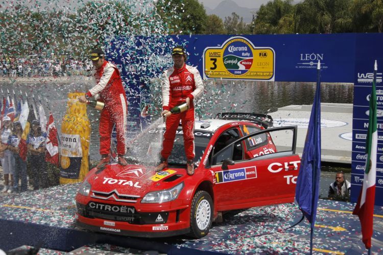 Loeb gewann 2008 in Mexiko