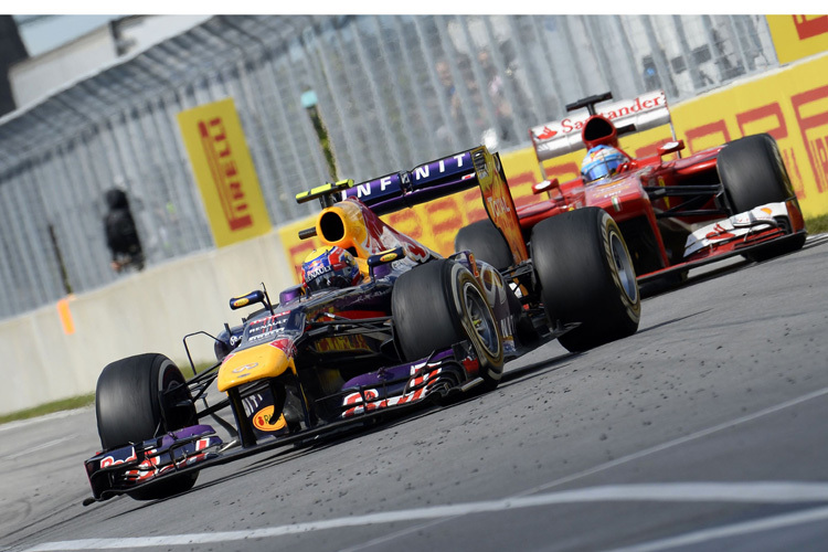 Mark Webber: «Mit beschädigtem Auto war gegen Alonso nichts zu machen»