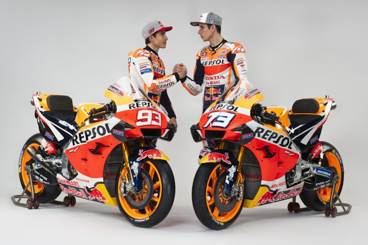 Marc und Alex Márquez bilden das Repsol-Honda-Duo 2020