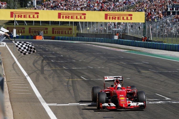 Sebastian Vettel gewinnt sein zweites Saisonrennen