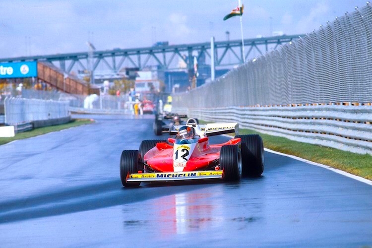 Gilles Villeneuve im Kanada-GP 1978