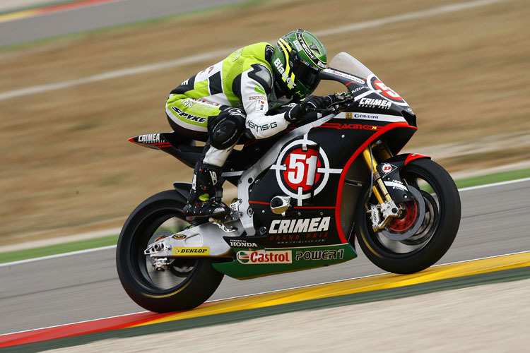 Michele Pirro in Aragón auf der Gresini-Moto2