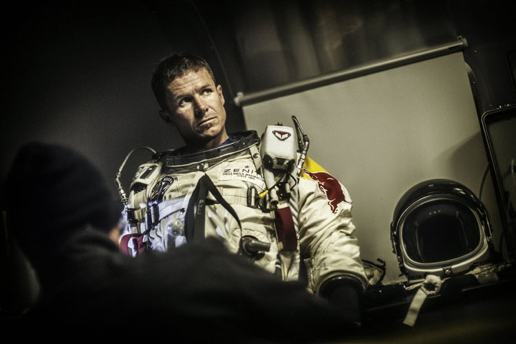 Felix Baumgartner, der Held von Red Bull Stratos