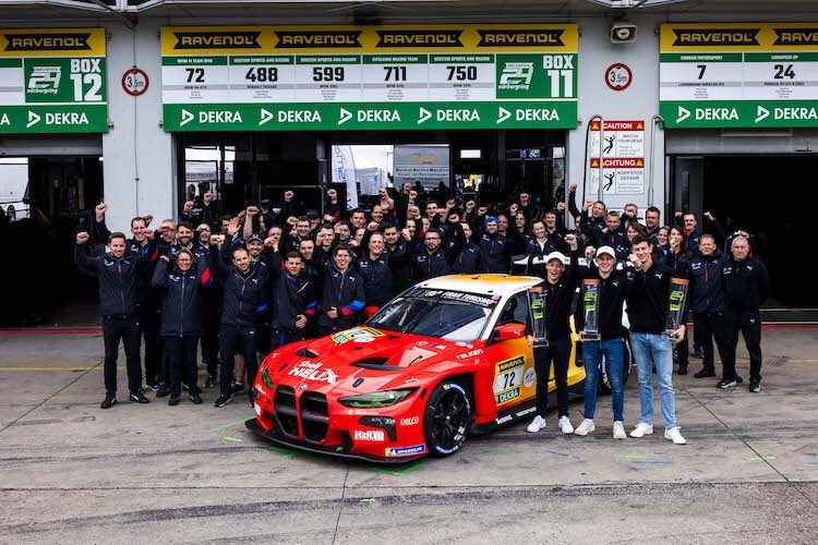 Rang drei für das BMW Team RMG beim diesjährigen 24h-Rennen auf dem Nürburgring