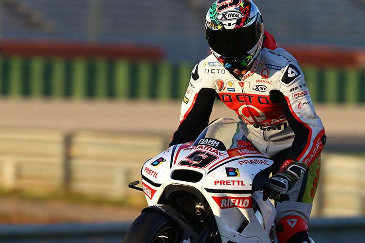 Danilo Petrucci will 2016 mit der Ducati GP15 Top-Resultate zeigen