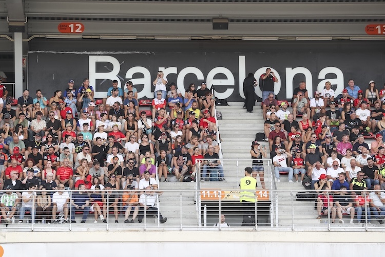 Willkommen zum Rennen in Barcelona