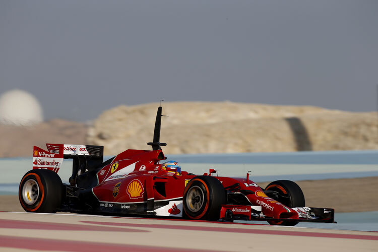 Fernando Alonso konnte in Bahrain 64 Runden drehen