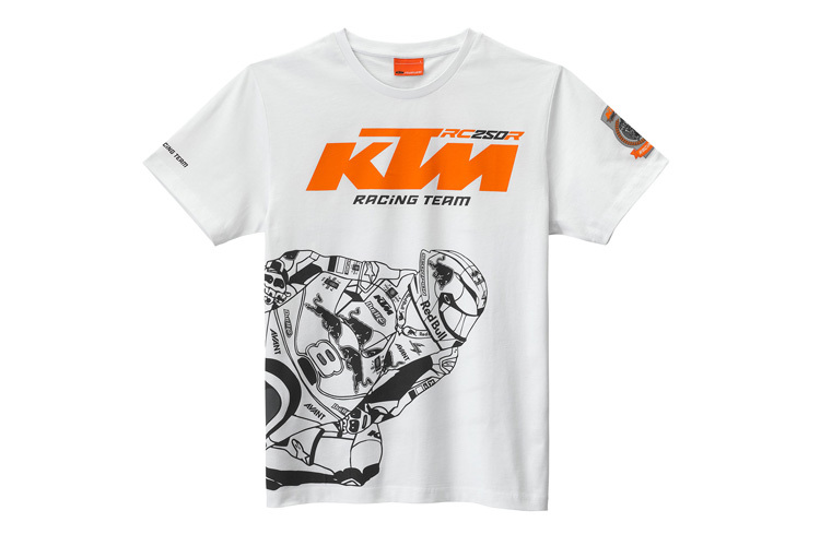 Zum WM-Start: KTM-T-Shirt mit Jack Miller