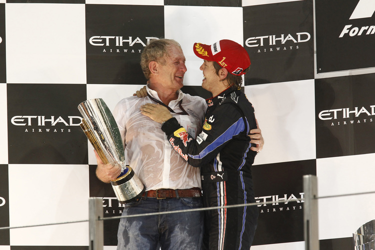 Sebastian Vettel und Dr. Helmut Marco