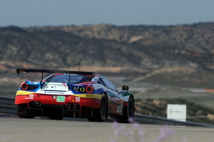 Überraschung: Der letztjährige GTE-Pro-Ferrari nicht mit Michelin-Reifen