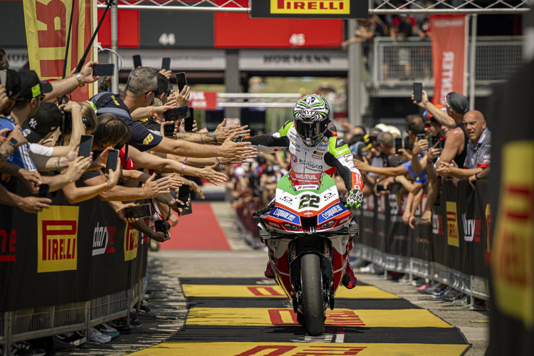 Alex Lowes fuhr zuletzt in Misano erstmals in die Top-3