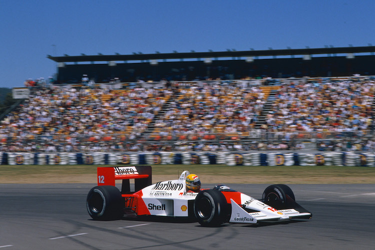 Ayrton Senna 1988 im McLaren-Honda