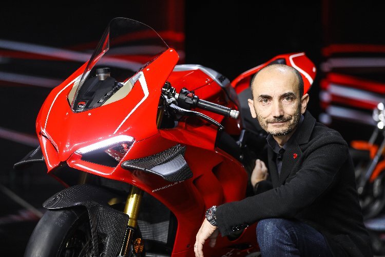 Claudio Domenicali präsentierte die neue Ducati Panigale V4 R